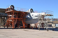 Бе-12 на ремонте в ЕАРЗ, 2016 год