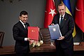 Зеленский и Президент Турции Реджеп Тайип Эрдоган. Стамбул. 16 октября 2020 года