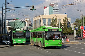 Троллейбусы на улице Татарстан