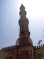 مئذنة مسجد السيدة زينب بالقاهرة.