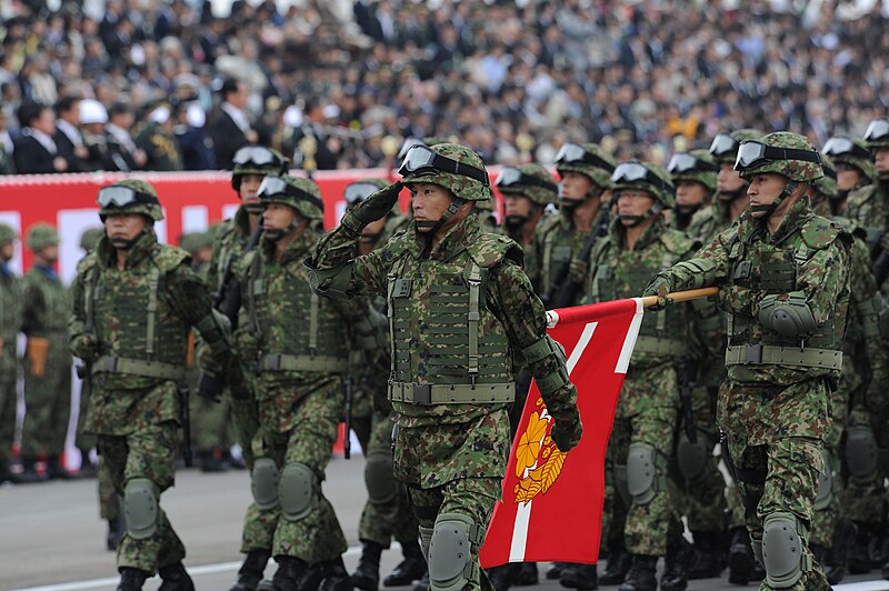 File:平成22年度観閲式(H22 Parade of Self-Defense Force) (10219459773).jpg