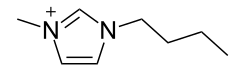 Kekulé, skeletna formula malog tautomera 1-n-butil-3-metilimidazoliuma