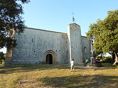 Église Saint-Sylvestre-des-Brousses (romane, XIIe siècle).