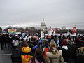 Marching protesters (2008)