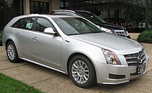 2010 Cadillac CTS vagon önü -- 10-30-2009.jpg