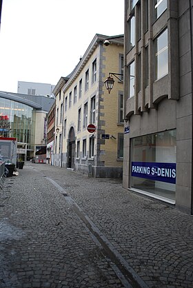 A Rue Lambert Lombard cikk illusztráló képe