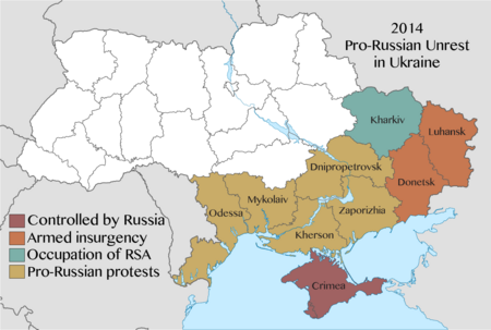 Rusuhan pro-Rusia di Ukraine 2014