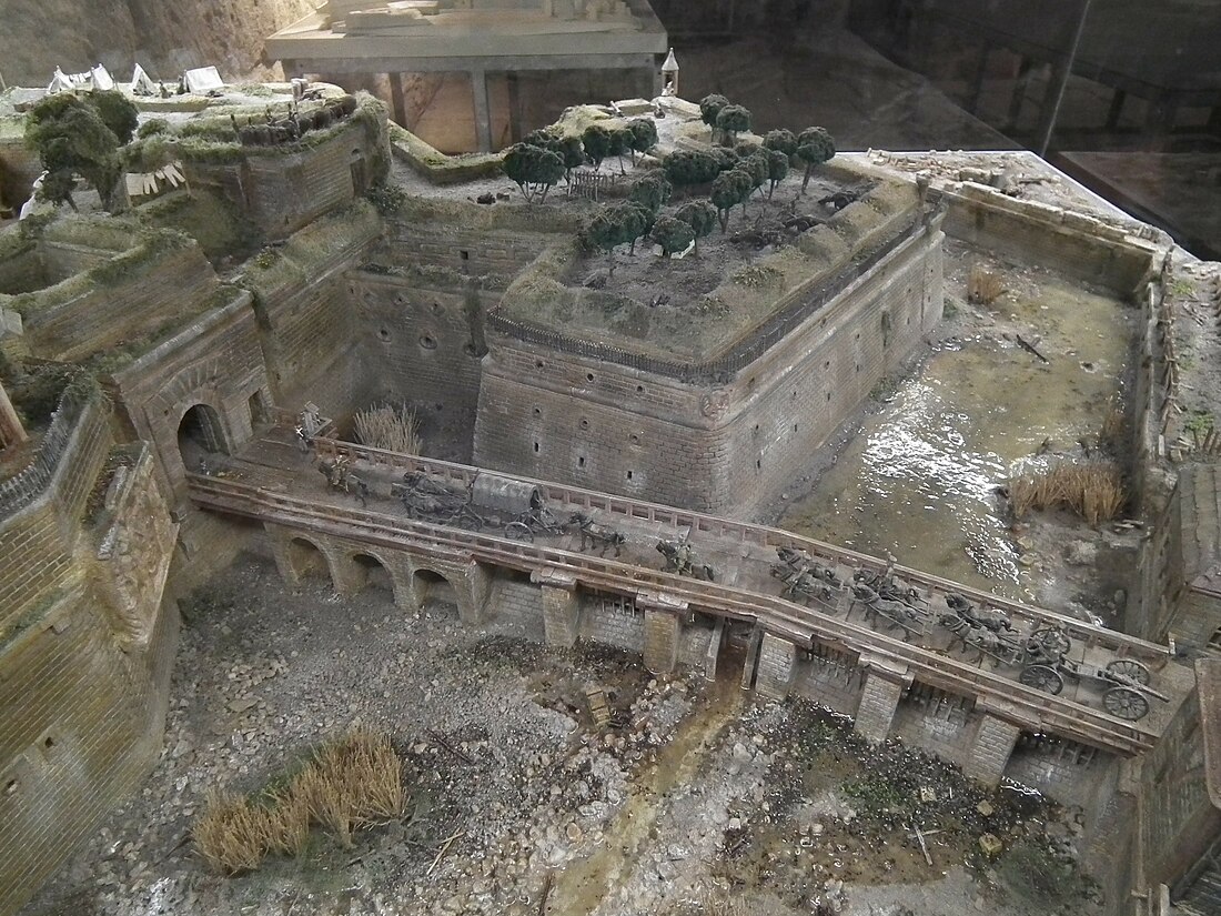 Piatta Forma Dresden - Model of city fortification of Dresden