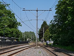 Ommen, Gleislage an der Ostseite