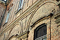 Dettaglio del cortile / Detail of the courtyard.