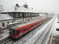 Deutsch: 628 704 im Bahnhof Bestwig; Fahrtziel ist Warburg (Westf.)