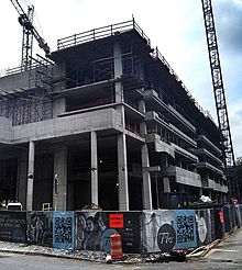 77 12th Street under construction, August 2012 77 12th Street.JPG