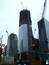La Freedom Tower l'11 settembre 2011 il giorno del 10º anniversario degli attentati.