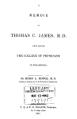 A Memoir of Thomas C. James, M. D. - Hodge.djvu