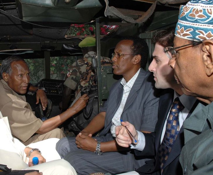 File:A tour of the streets of Mogadishu with Somali President Abdullahi Yusuf Ahmed and Prime Minister Ali Mohamed Gedi, an armored car belonging to the African peacekeeping forces on the way to attend a meeting of the interim government.jpg