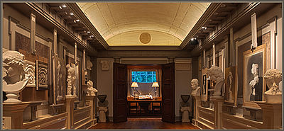 Interior of the Cast Studio - Academy of Classical Design - Southern Pines, NC Academy of Classical Design ~ Cast Hall.jpg