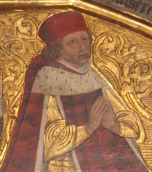 Portrait of Albrecht Achilles, St. Gumbertus, Ansbach (1484)