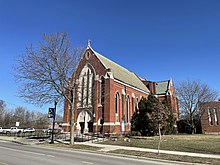 Exterior view from Central Ave All Saints Episcopal Indy Exterior View.jpg