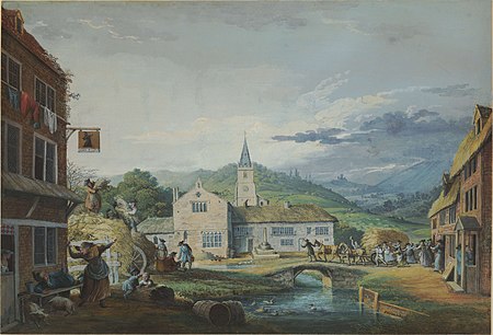 An English Harvest Home by Samuel Hieronymus Grimm 1776.jpg