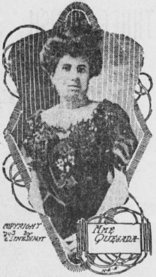 Angelina Miranda Quesada, his wife