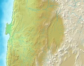 Cerro Tujle terletak di Región de Antofagasta