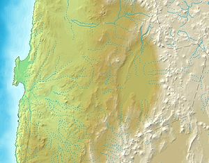 Krater Monturaqui nalazi se u Región de Antofagasta