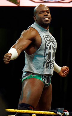 Apollo Crews WrestleMania 32 Axxess.jpg