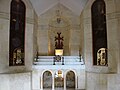 Inside the memorial chapel in Antelias: the remains of victims recovered from the Syrian desert