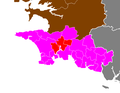 Carte des cantons de Quimper au sein de l'arrondissement de Quimper