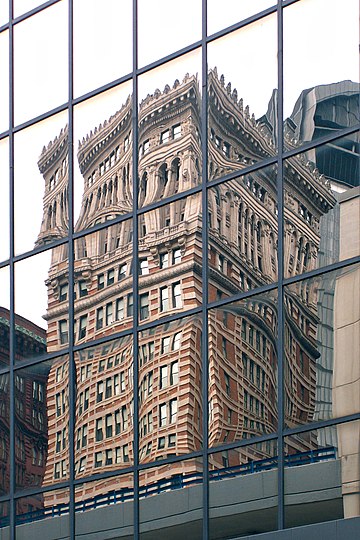 Reflection of the Arrott Building