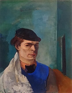 Autoportrait en habit de peintre - Felix Nussbaum - Musée juif de Berlin.jpg
