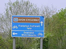 Avon Cycleway sign Avon Cycleway Sign.jpg