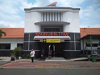 <span class="mw-page-title-main">Blitar railway station</span> Railway station in Indonesia