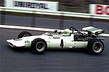 Hubert Hahne pilotant au Nürburgring en 1970.