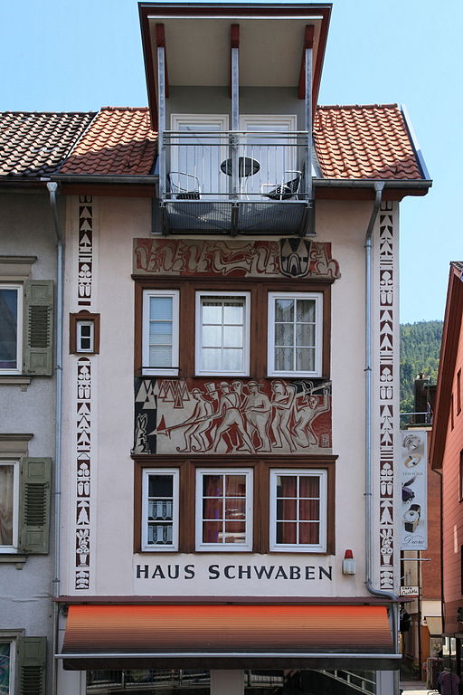 Bad Wildbad - Mühlegasse - Haus Schwaben 02 ies