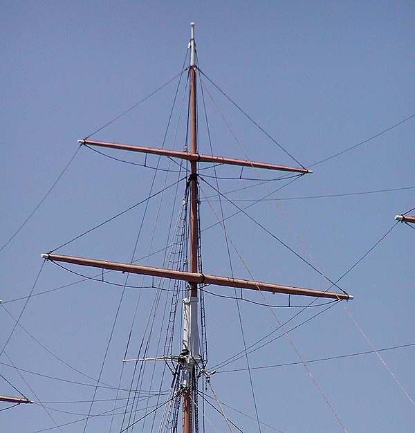 Main topgallant mast