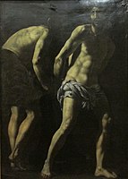 1625 English: Battistello Caracciolo, Christ at the Column, Museo di Capodimonte