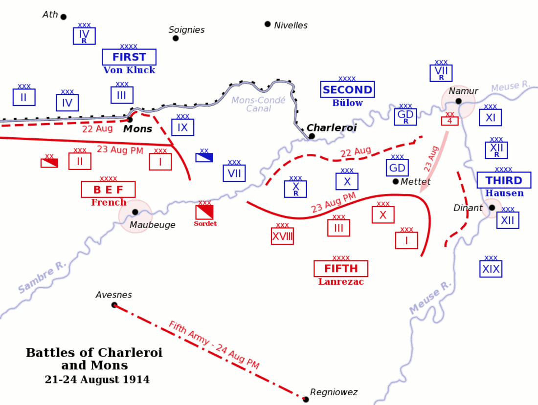 Batalla de Charleroi