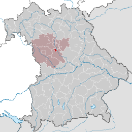 Schwabach - Localizazion