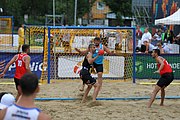 Deutsch: Beachhandball Europameisterschaften 2019 (Beach handball Euro); Tag 2: 3. Juli 2019 – Männer, Vorrunde Gruppe A, Türkei-Spanien 0:2 (16:23, 20:29) English: Beach handball Euro; Day 2: 3 July 2019 – Men Preliminary Round Group A – Turkey-Spain 0:2 (16:23, 20:29)