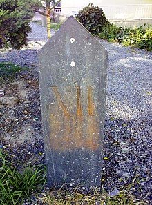 12-mile stone Bellville Milestone XII.jpg