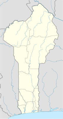 Mapa lokalizacji: Benin