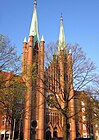 Berlin, Kreuzberg, Yorkstrasse 88-89, église Saint-Boniface avec complexe résidentiel.jpg