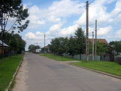 Straße im Dorf