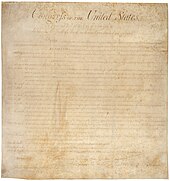 The Bill of Rights in the National Archives Bill of Rights Pg1of1 AC.jpg