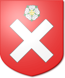 Blazon dari Currie Baron dari Wickham Uskup (1847).svg