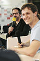 Blogger Jochen Siegle mit Flinc Co-Founder Benjamin Kirschner (10402126833).jpg