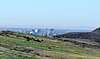 View of Costa Mesa, California and beyond from Bommer Canyon.