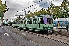 Tramo Stadtbahn ĉe Königswinter