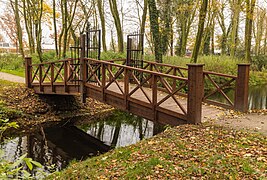 Bridge in Park Heremastate Joure.